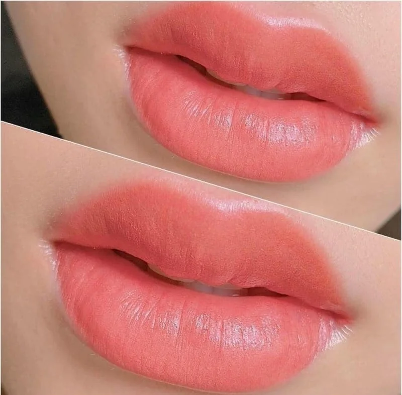 Phun môi màu cam cà rốt