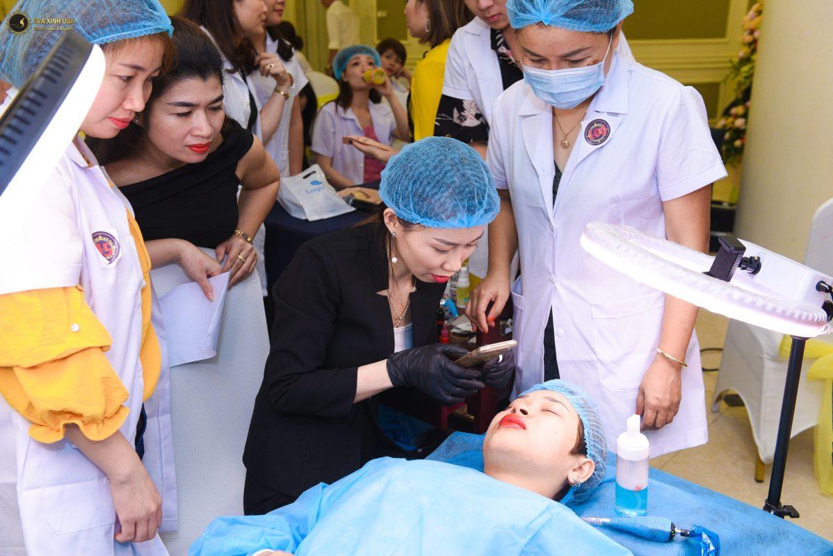 Học phun xăm thẩm mỹ TPHCM