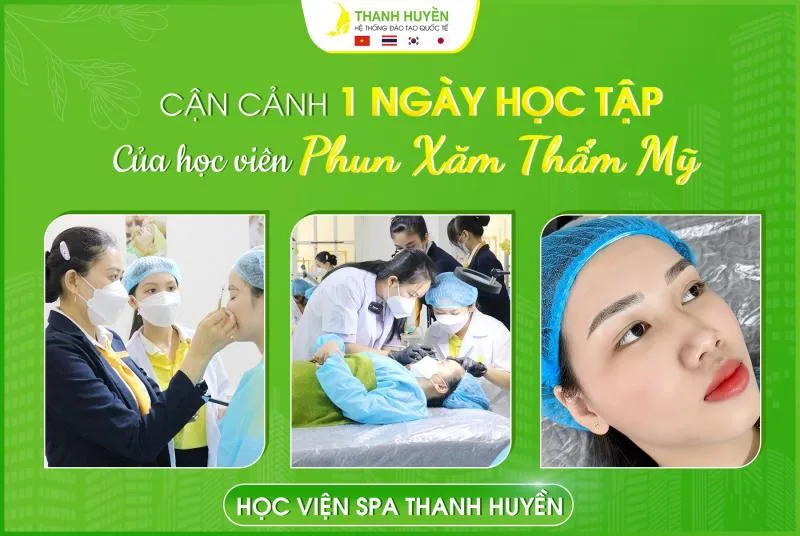 Đào tạo phun xăm thẩm mỹ TPHCM