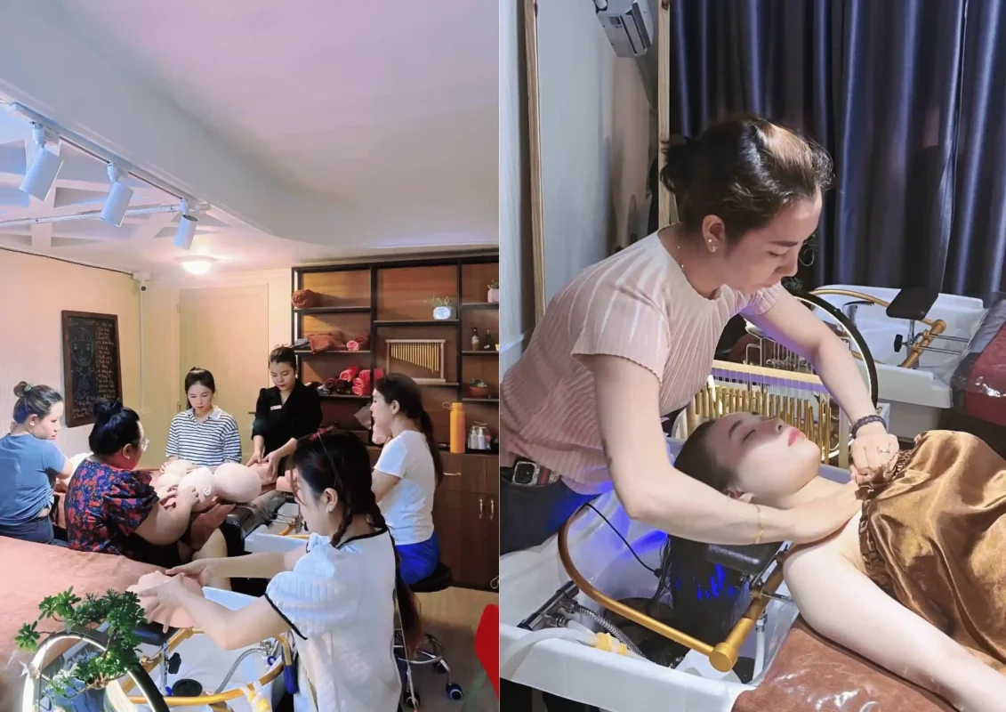 Học gội đầu dưỡng sinh ở đâu uy tín tại HCM