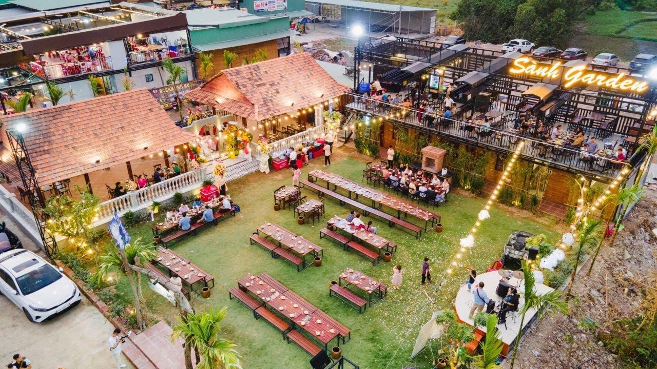 Nhà hàng kiểu đồng quê ở tphcm