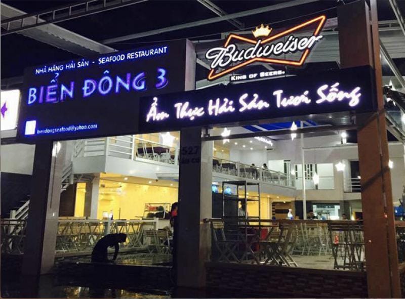 Nhà hàng hải sản tươi ngon giá rẻ tại TPHCM