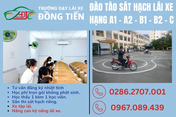 học bằng lái xe A1 tphcm