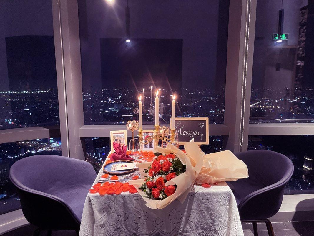 Nhà hàng có phòng riêng cho 2 người sang trọng lãng mạn tại TPHCM